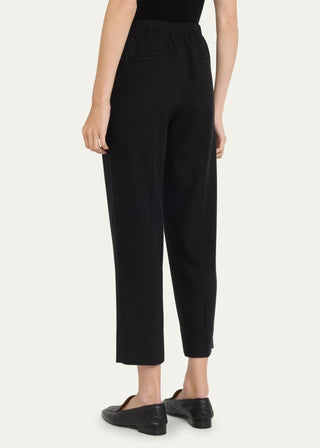 BRUSHED WOOL MID RISE PANT - FEBE Clothing