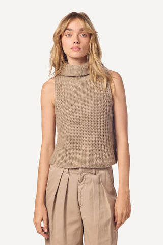 SAIGE CROPPED TURTLENECK - FEBE Clothing