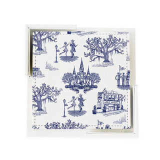 NEW ORLEANS TOILE COASTER SET - FEBE Clothing