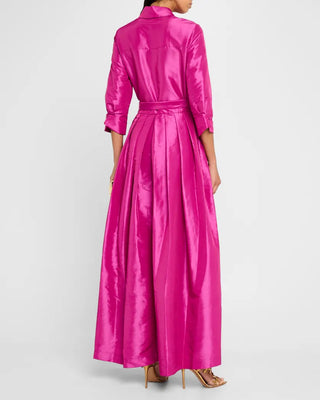 JULIP S/S BELTED GOWN