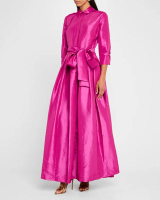 JULIP S/S BELTED GOWN