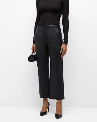 CROPPED BAGGY TROUSERS - FEBE Clothing