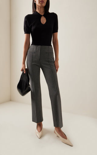 ISADORA PANT IN STRETCH TAILORING - FEBE Clothing