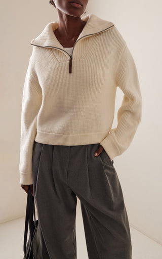 SIENNA SWEATER IN WOOL - FEBE Clothing