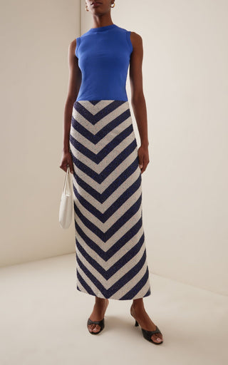 ST. TROPEZ SKIRT IN ON THE HORIZON - FEBE Clothing