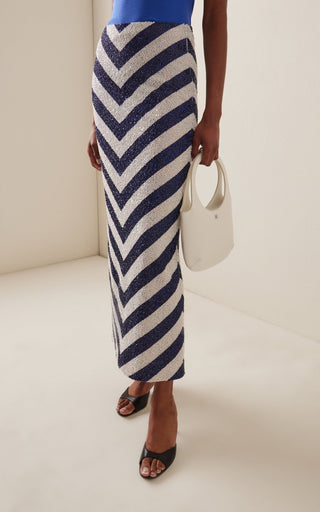 ST. TROPEZ SKIRT IN ON THE HORIZON - FEBE Clothing