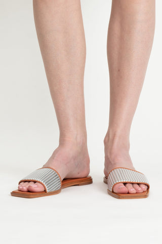 CARTER FLAT SANDAL - FEBE Clothing