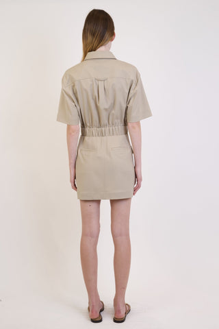 YOHANA S/S CARGO MINI DRESS - FEBE Clothing